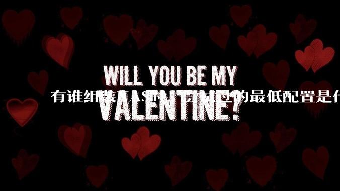 有谁组装NAS时,尝试过的最低配置是什么?