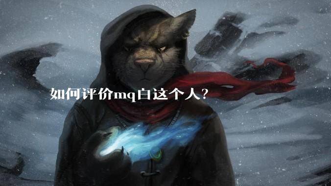 如何评价mq白这个人?