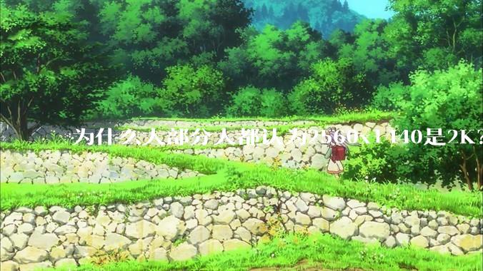 为什么大部分人都认为2560x1440是2K?