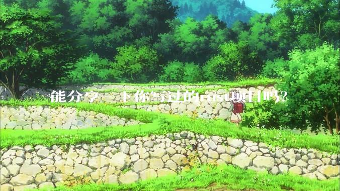 能分享一下你写过的rust项目吗?