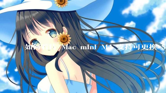 如何看待 Mac mini M4 支持可更换 SSD?