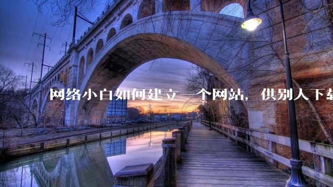 网络小白如何建立一个网站,供别人下载文件(主要是PDF和MP3)?