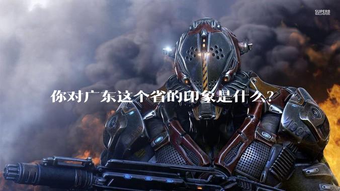 你对广东这个省的印象是什么？