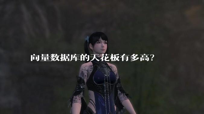 向量数据库的天花板有多高?