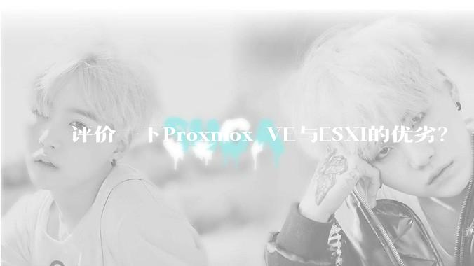 评价一下Proxmox VE与ESXi的优劣?