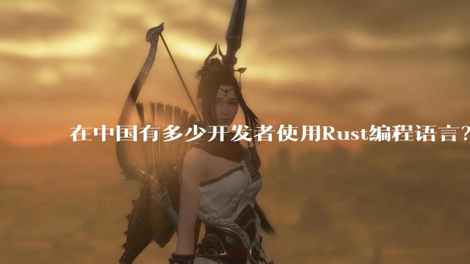 在中国有多少开发者使用Rust编程语言?