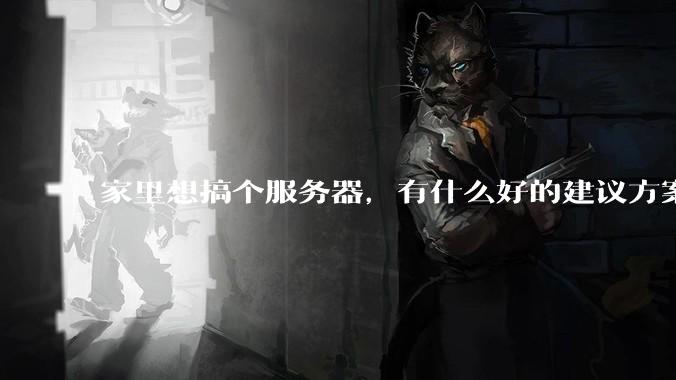 家里想搞个服务器,有什么好的建议方案吗?