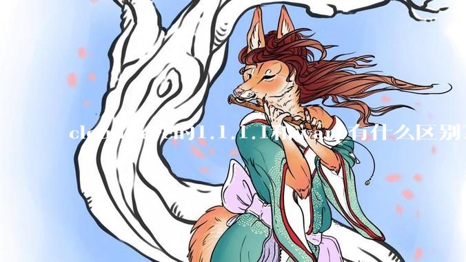 cloudflare的1.1.1.1和warp有什么区别?