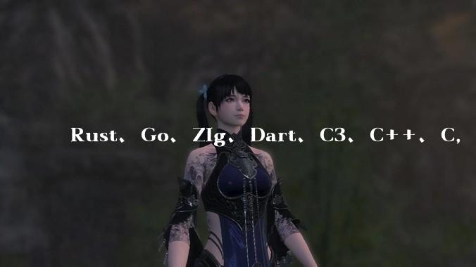 Rust、Go、Zig、Dart、C3、C++、C,仓颉、moonbit、凹语言哪个语言更有未来?