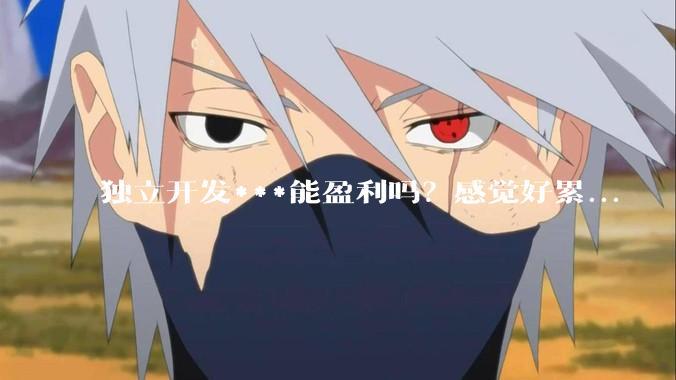 独立开发***能盈利吗?感觉好累...