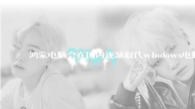 鸿蒙电脑会在国内逐渐取代windows电脑吗？