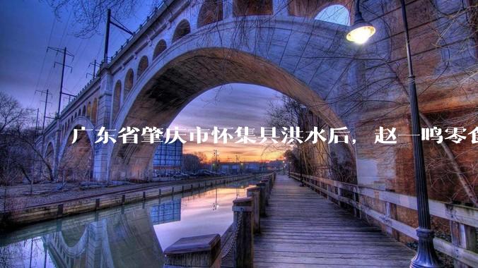 广东省肇庆市怀集县洪水后，赵一鸣零食店被哄抢，物资和收银机里面的几千块钱被哄抢一空，如何评价？