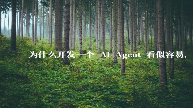为什么开发一个 AI Agent 看似容易,但真正让它「好用」却如此困难?技术瓶颈主要在哪里?
