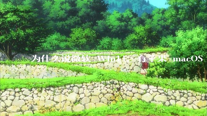 为什么说微软 Win11,有苹果 macOS 的感觉?