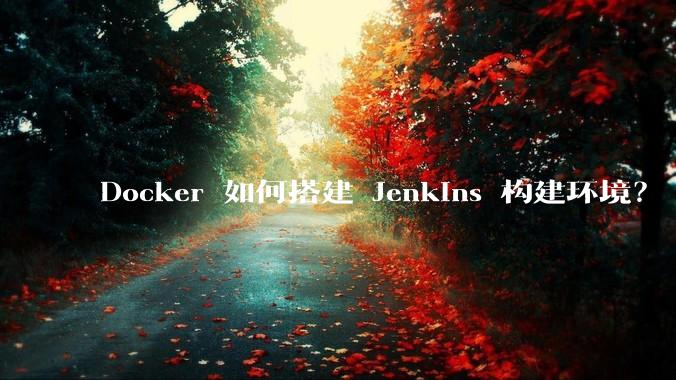 Docker 如何搭建 Jenkins 构建环境?