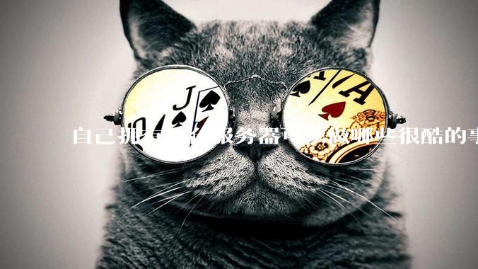 自己拥有一台服务器可以做哪些很酷的事情?