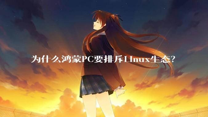 为什么鸿蒙PC要排斥Linux生态?