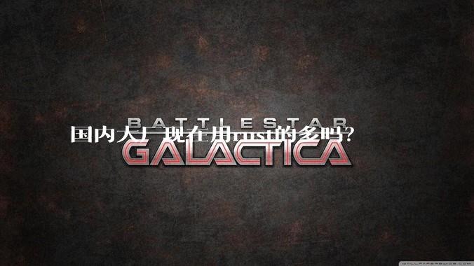 国内大厂现在用rust的多吗?