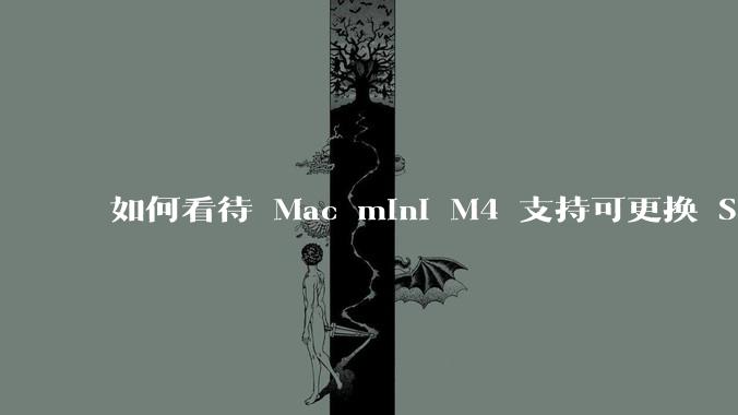 如何看待 Mac mini M4 支持可更换 SSD?