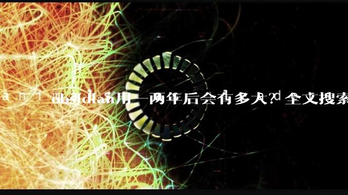 obsidian用一两年后会有多大?全文搜索还快吗?