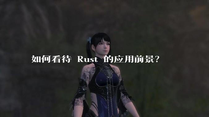如何看待 Rust 的应用前景?